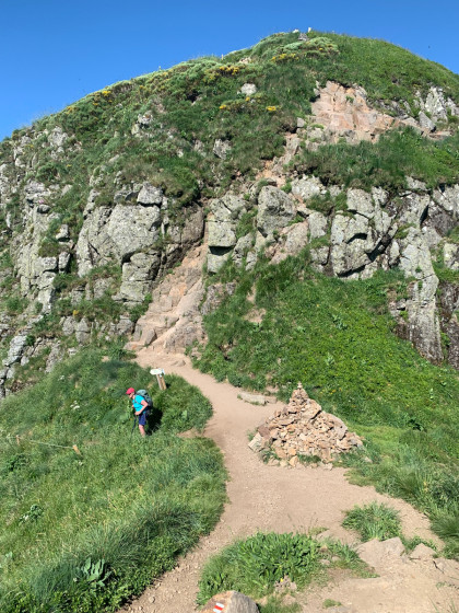 La breche et son itinéraire de contournement