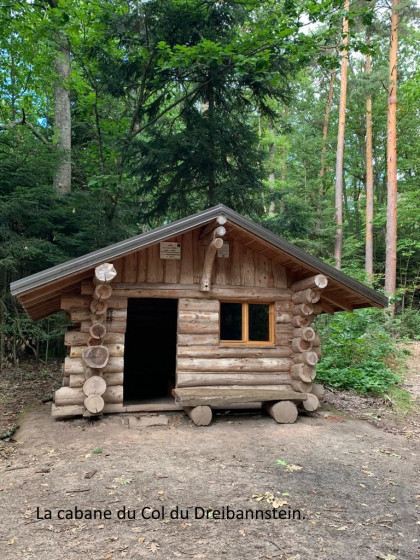 La cabane au Col du Dreibannstein