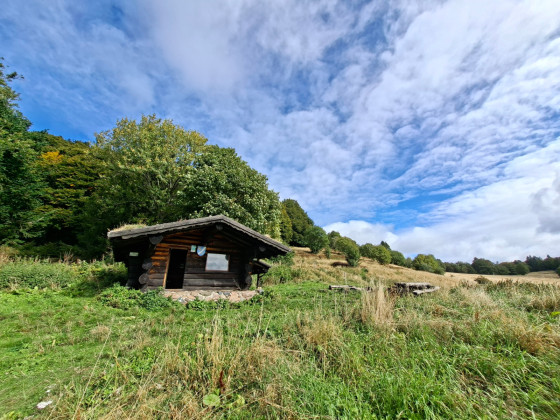 La cabane de la Haute Bers.