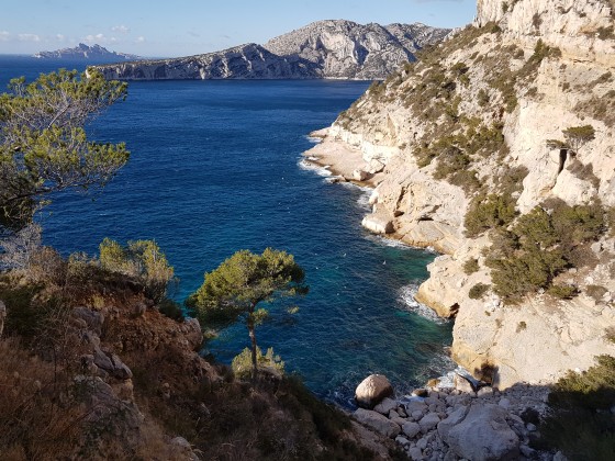 Calanque de l'oeil de verre