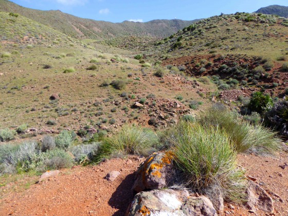 La caldera de la Majada Redonda.