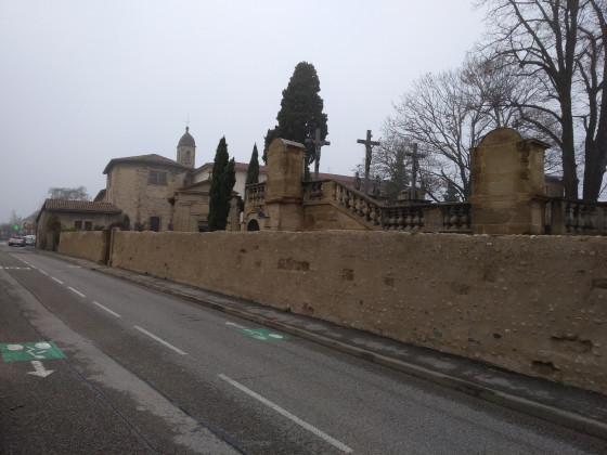 La Calvaire des R&eacute;collets et l'Eglise Sainte-Croix