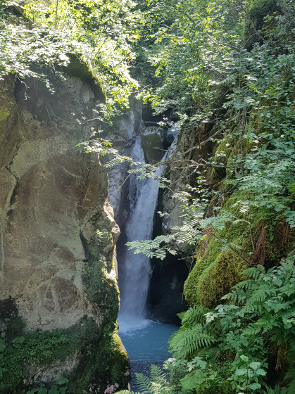 La cascade de la combe noire