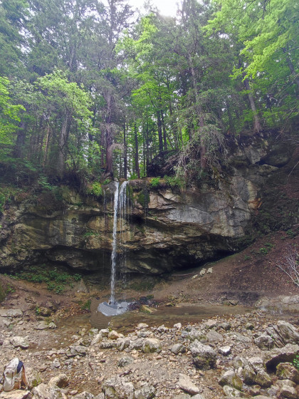 La cascade de la Fauge