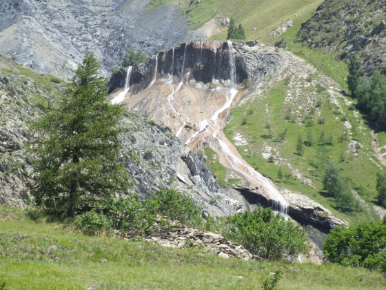 La cascade haute de la Pisse