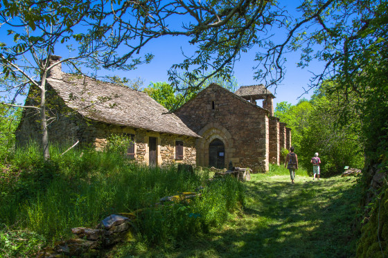 la chapelle au hameau d'Aurelle