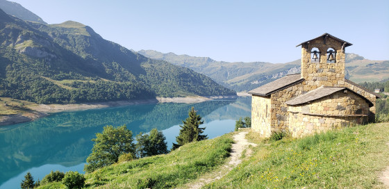 La chapelle au point 9 de la randonnee