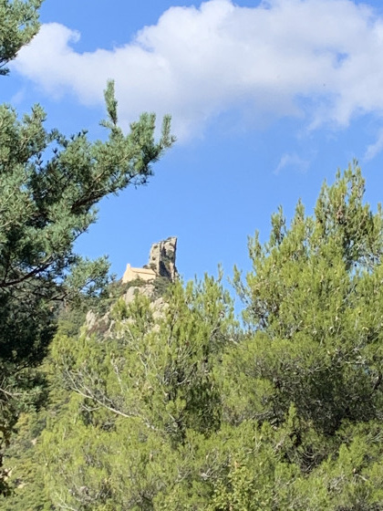 la chapelle saint jean d'ollon sur son rocher