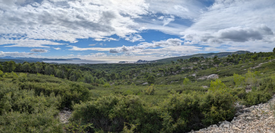 Panorama du golfe d'Amour
