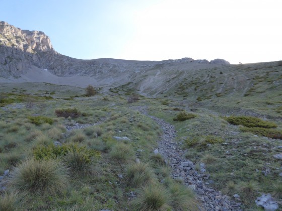 La combe de montée