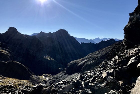 La combe du Lac du Bois et la Grande Lance d\'Allemont