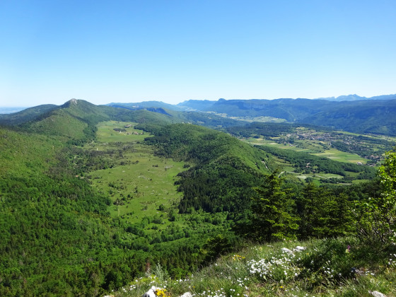 La Combe Loscence vue du point de vue