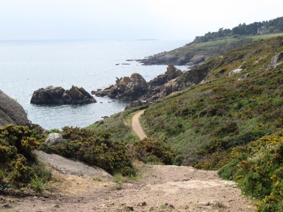 La côte magnifique et sauvage