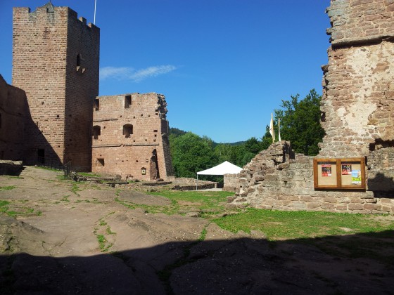 La cour du Wangenbourg