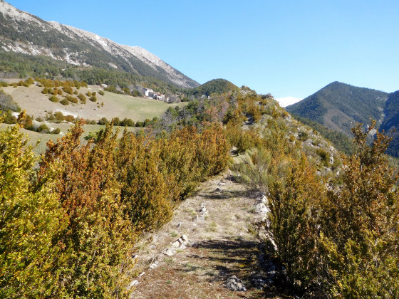 La crête de la croix d'Heyre