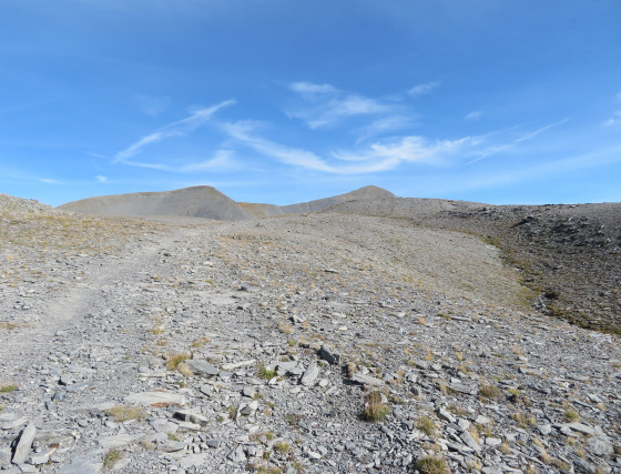la crête des Mouniers