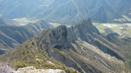 La crête du Grand Dévin