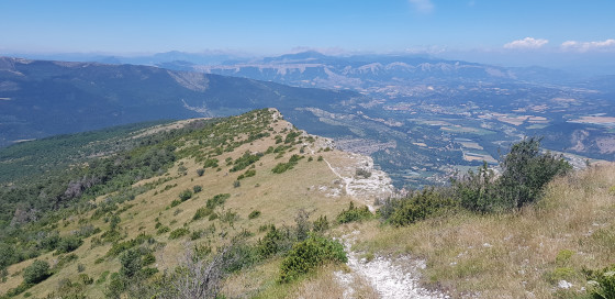 La crete du pic de Saint Cyr
