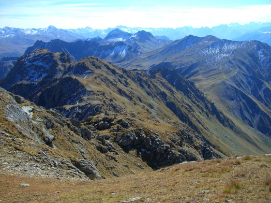 La crête parcourue