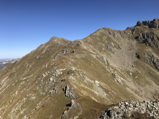 La Crête qui mène au sommet