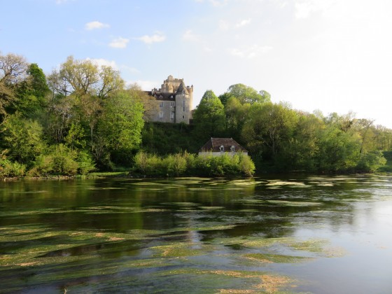 La Creuse et le château de Romefort