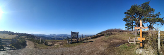 La Croix Crochet et son panorama