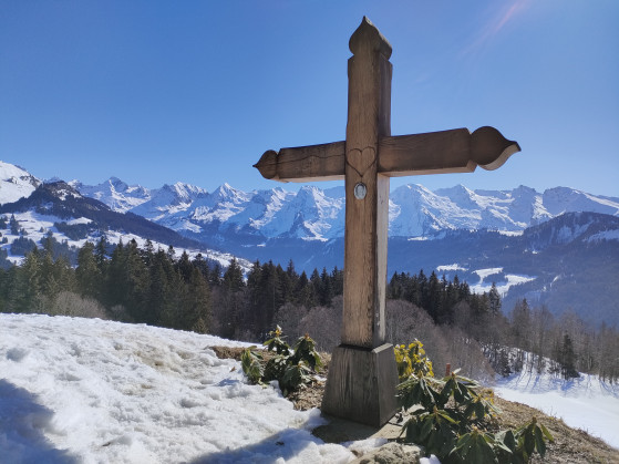 La Croix de Chêne de Sur le Mont