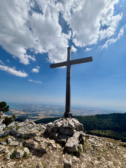 La croix des aiguilles de Baulmes