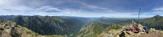 La dent d’Orlu sous le soleil