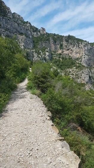 la descente du cirque de l\'Infernet