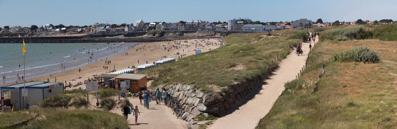 La dune de la Garenne depuis le belvédère