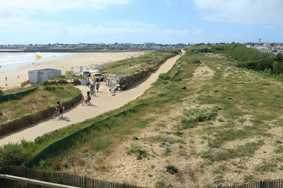 La dune de la Garenne depuis le belvédère