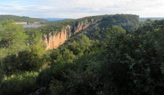 La falaise du trou des Fées