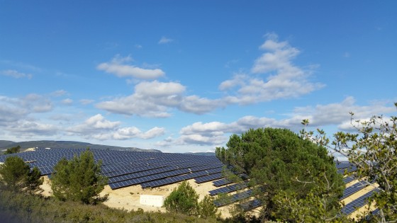 La ferme photovoltaïque