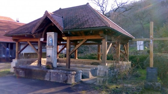 La fontaine d\'Ougney la Roche