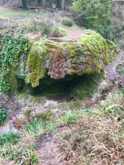 La Fontaine St Martin en Hiver