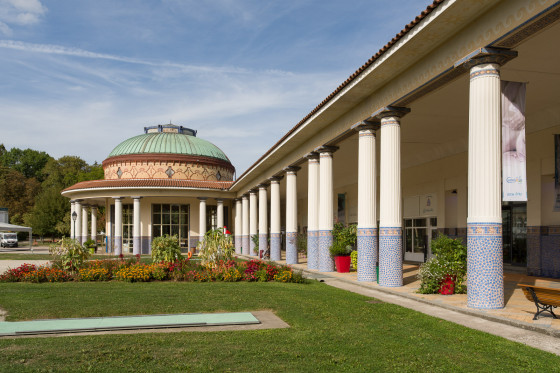 La Galerie Thermale et le Pavillon des Sources à Contrexéville