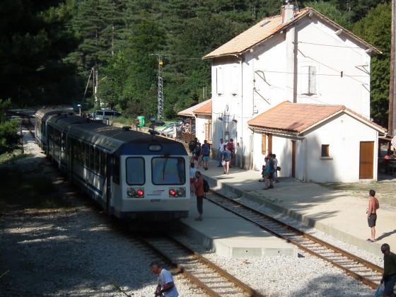 La gare de Vizzavona