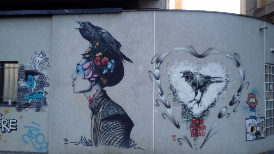 La geisha et le corbeau La geisha et le corbeau