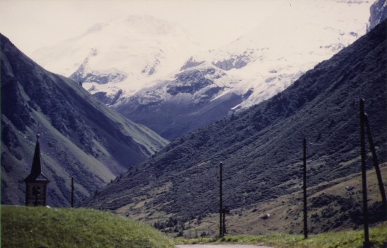 La Grande Motte vue depuis Champagny-le-Haut