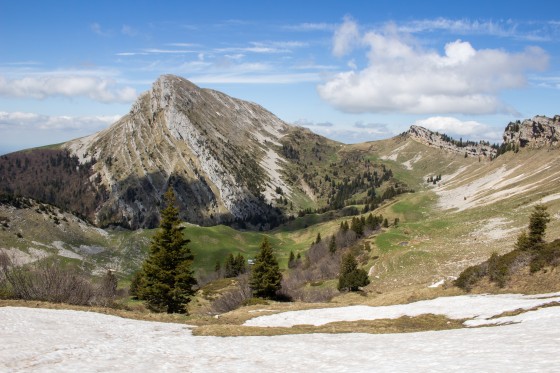 La Grande Sure depuis le Col d'Hurtières