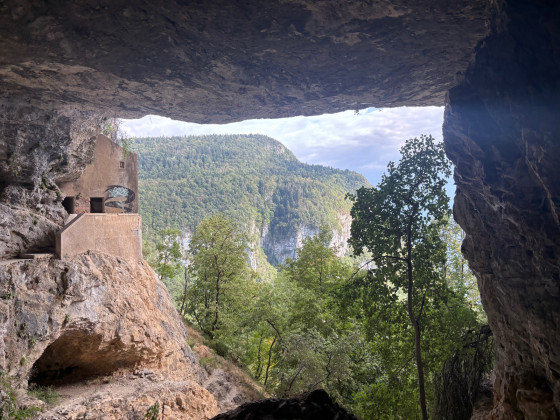 La grotte &agrave; carret