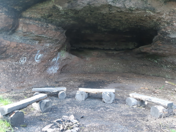 La grotte de Belle Roche.