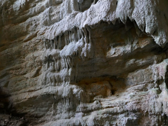 La grotte - Draperies