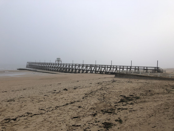 La jetée de Luc-sur-Mer
