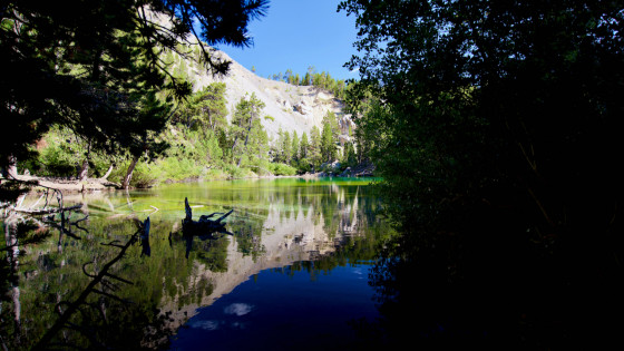 La Lac Vert depuis la rive Ouest