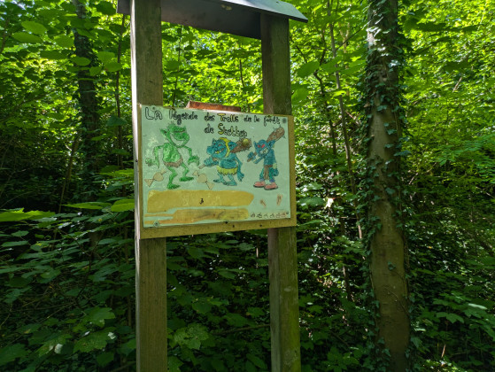 La légende des Trolls de la forêt de Stetten