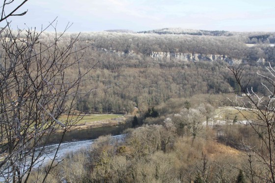 La Loue depuis Le ch&acirc;teau