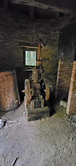 La machine à vapeur de la pompe de la Fontaine de Plaçamen