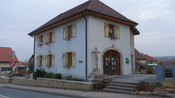 La mairie de Saint-Dizier-l-Eveque